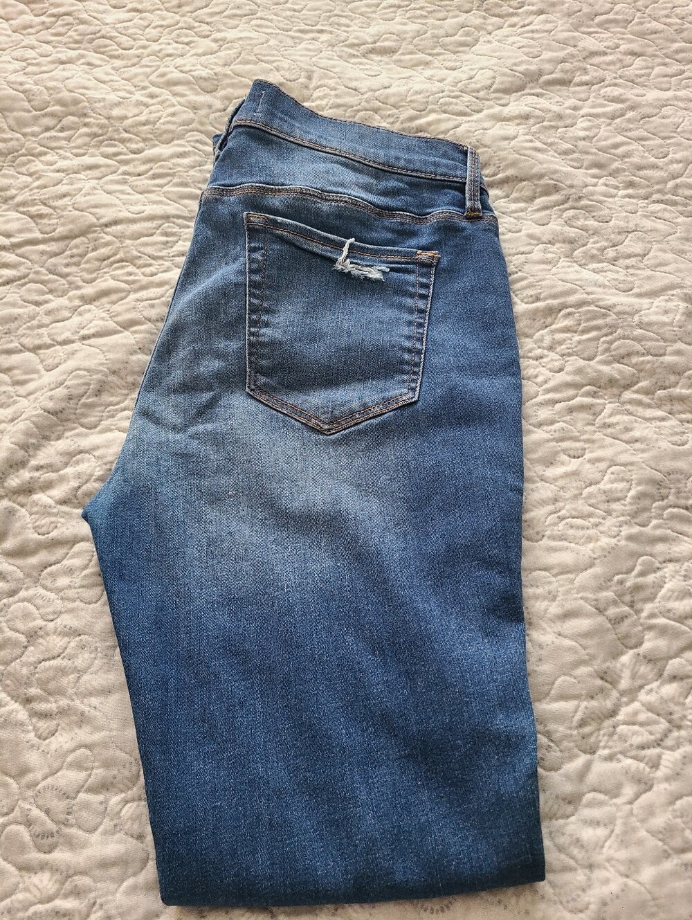 PacSun Straight-Leg Medium Blue Denim Jeans